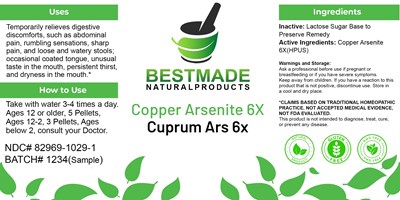 Cuprum Ars (Copper Arsenite (cuprum Ars)  6x)